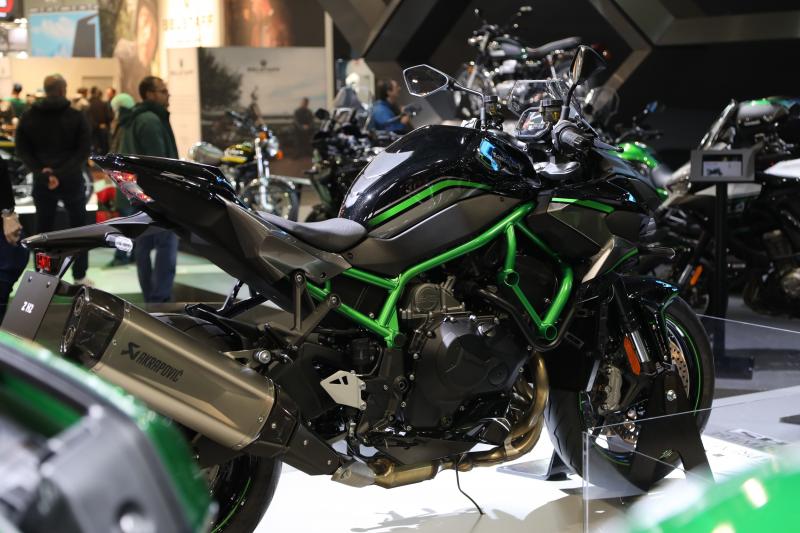  - Kawasaki Z H2 | Nos photos du roadster de 200ch à l'EICMA 2019